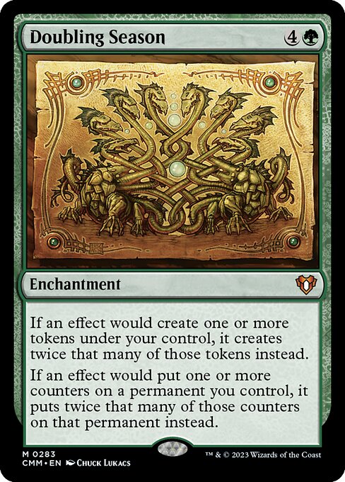 Doubling Season card art