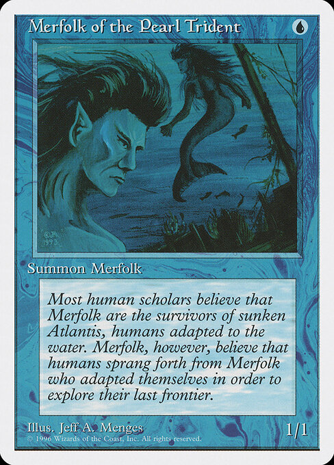 Merfolk of the Pearl Trident card art