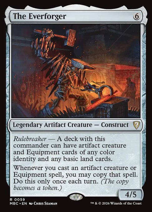 The Everforger card art