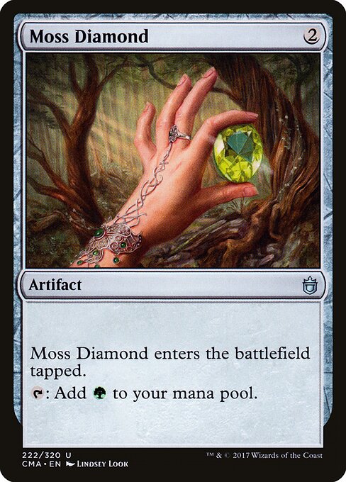 Moss Diamond card art