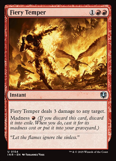Fiery Temper card art