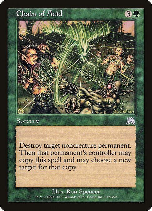Chain of Acid card art