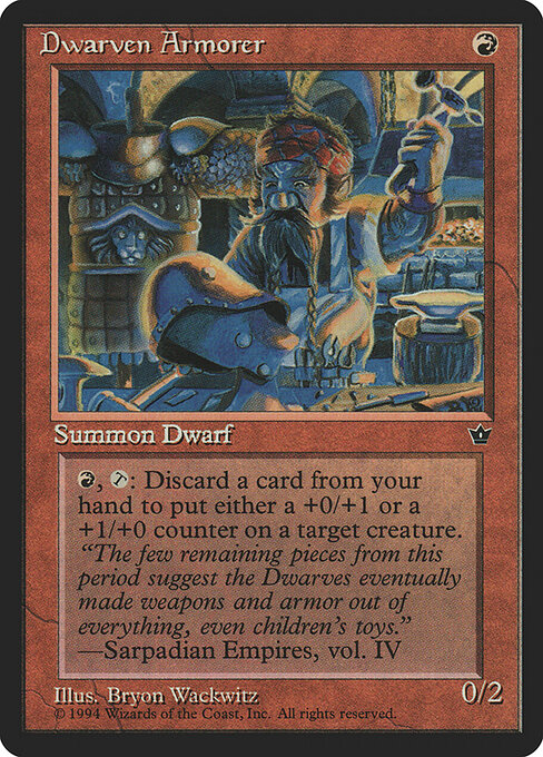 Dwarven Armorer card art