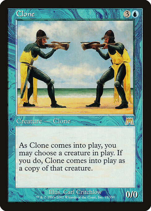 Clone card art