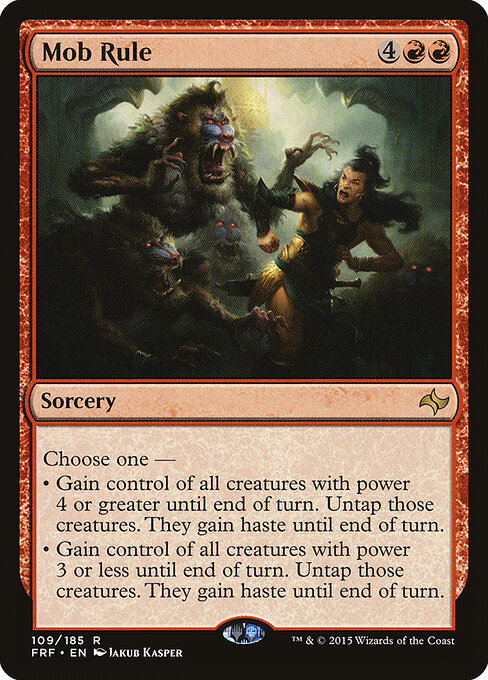 Mob Rule card art