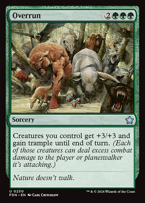 Overrun card art