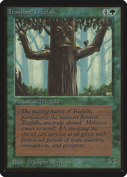 Ironroot Treefolk card art
