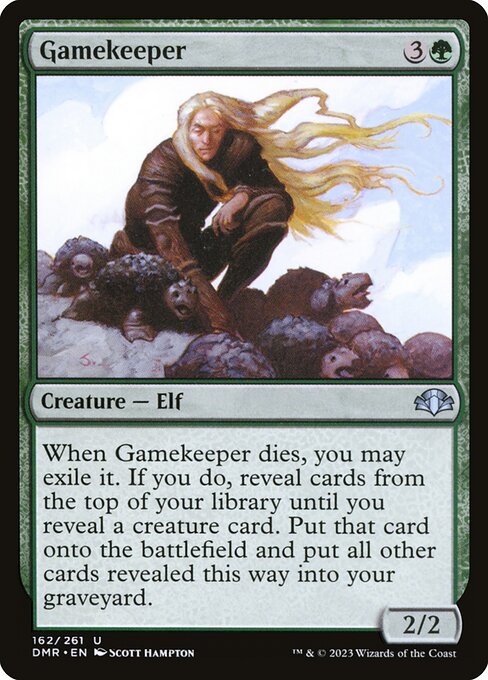 Gamekeeper card art