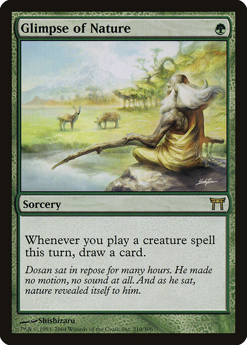 Glimpse of Nature card art