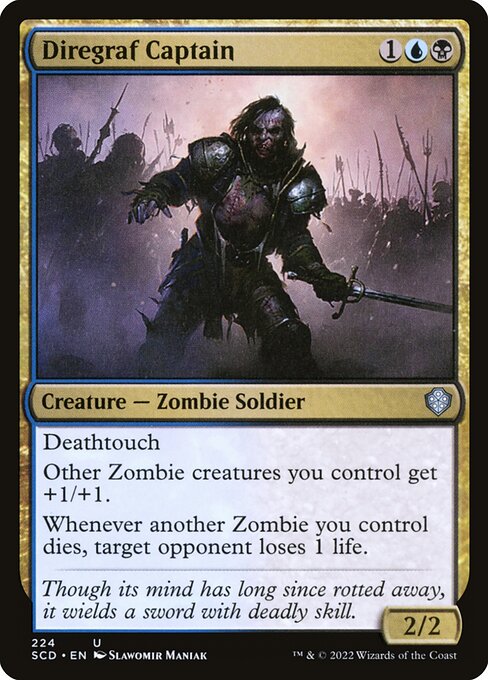 Diregraf Captain card art