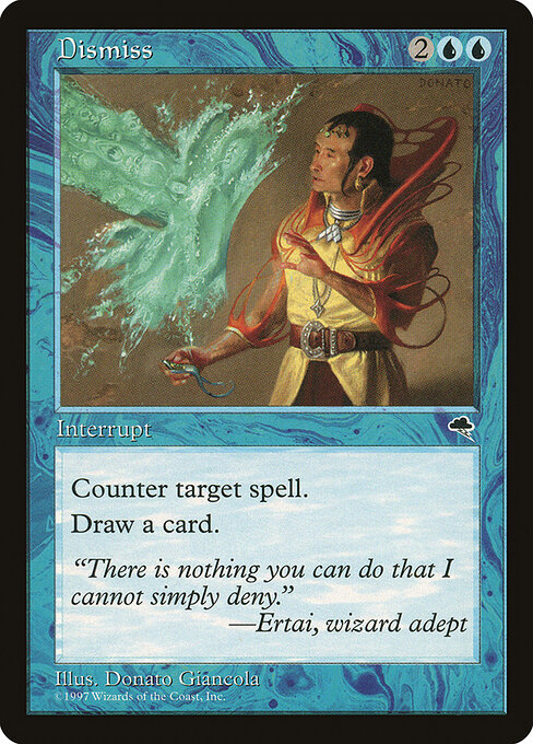 Dismiss card art