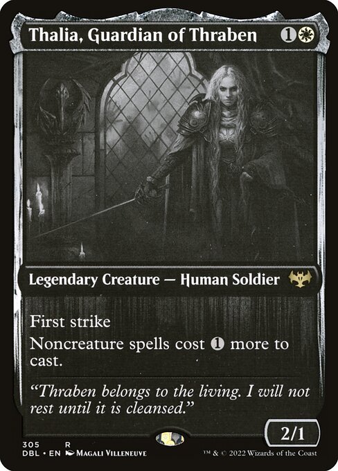 Thalia, Guardian of Thraben card art