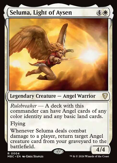 Seluma, Light of Aysen card art