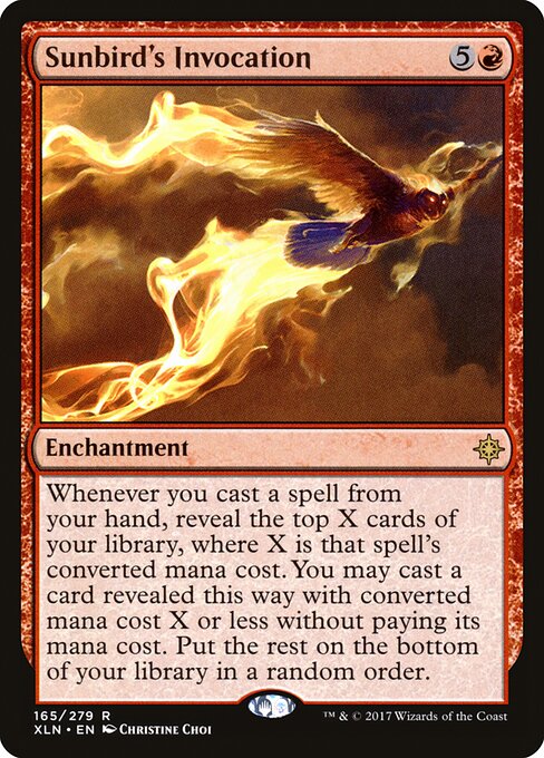 Sunbird's Invocation card art