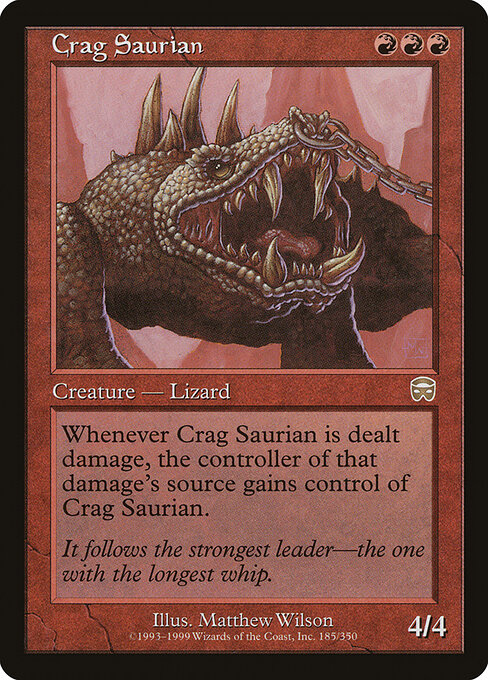 Crag Saurian card art