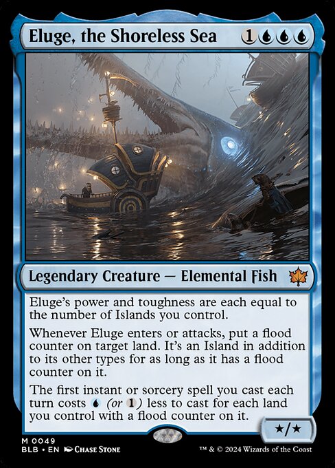 Eluge, the Shoreless Sea card art