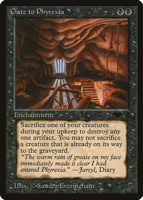 Gate to Phyrexia card art