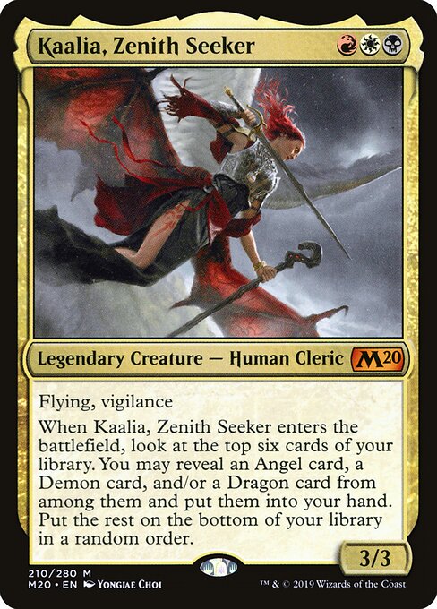 Kaalia, Zenith Seeker card art