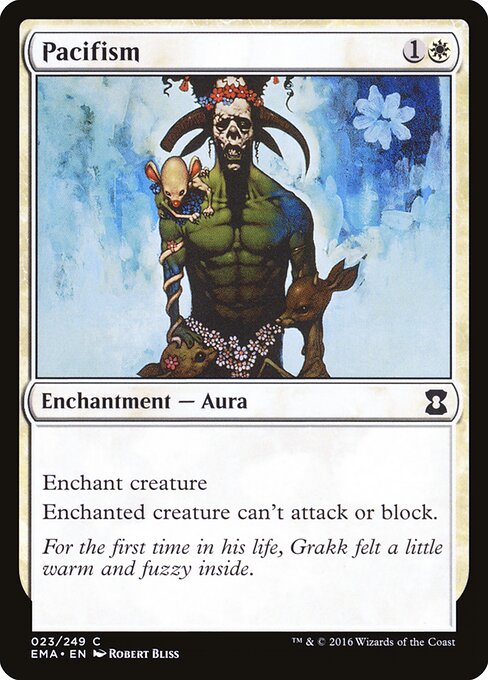 Pacifism card art