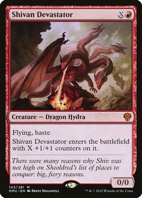 Shivan Devastator card art
