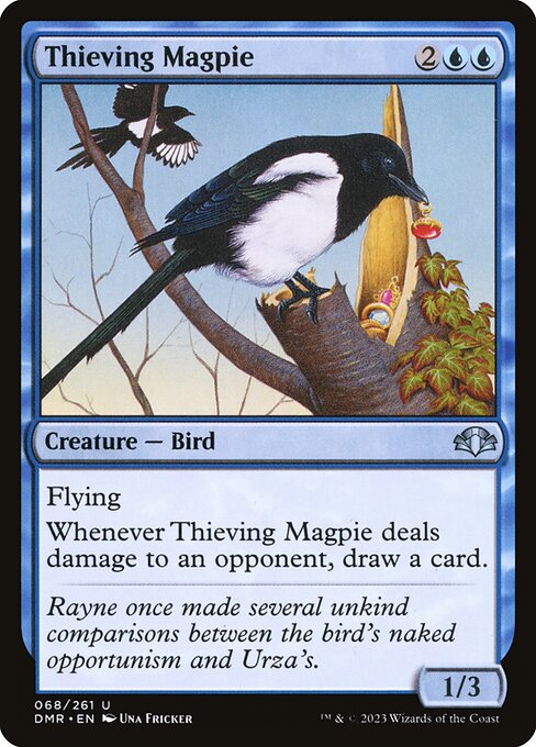 Thieving Magpie card art