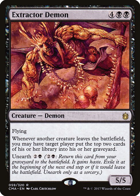 Extractor Demon card art