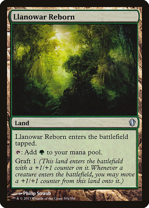 Llanowar Reborn card art
