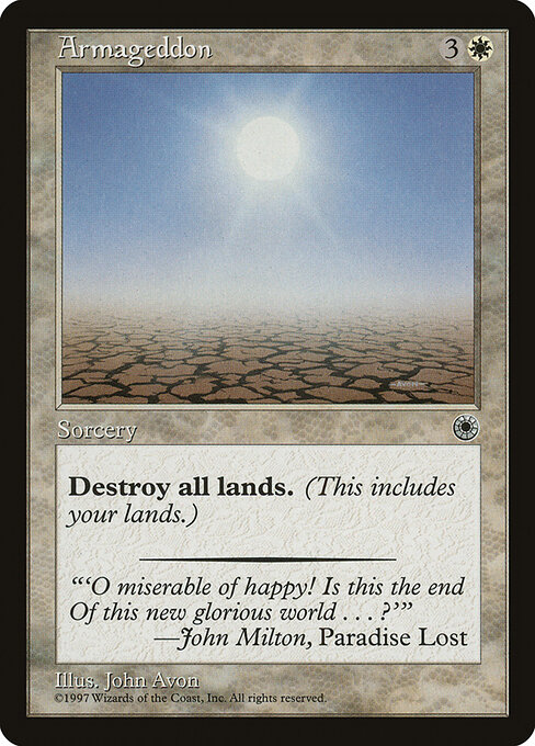 Armageddon card art