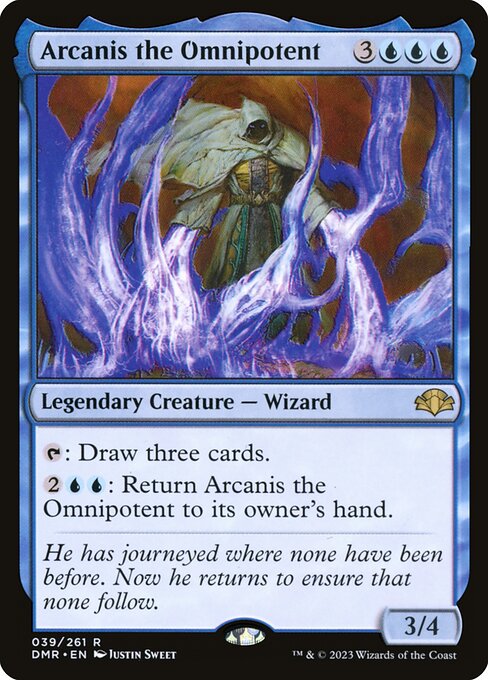 Arcanis the Omnipotent card art