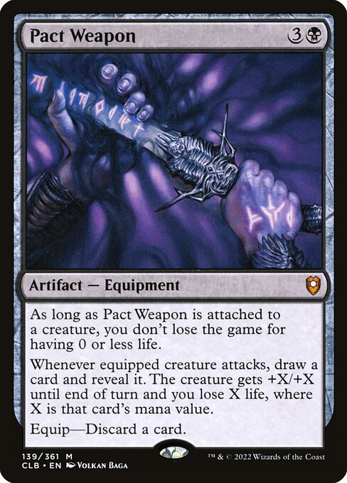 Pact Weapon card art