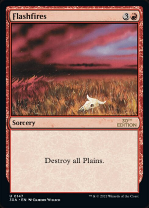 Flashfires card art