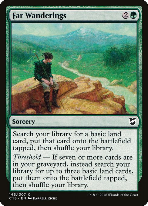 Far Wanderings card art