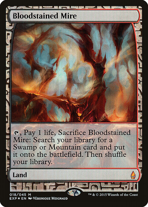 Bloodstained Mire card art