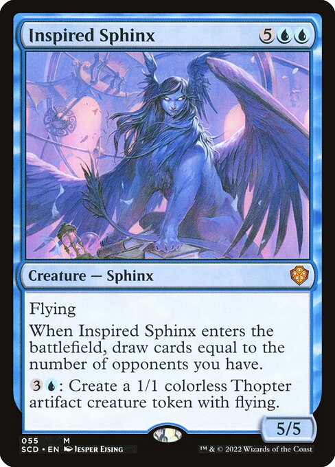 Inspired Sphinx card art
