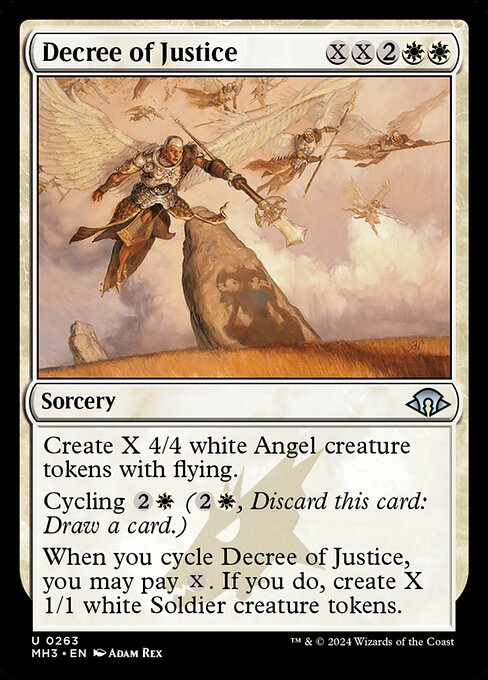 Decree of Justice card art