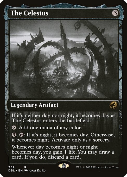 The Celestus card art