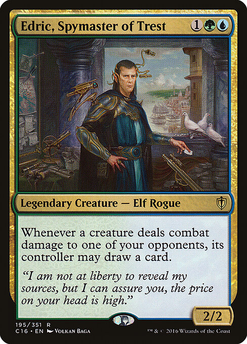 Edric, Spymaster of Trest card art