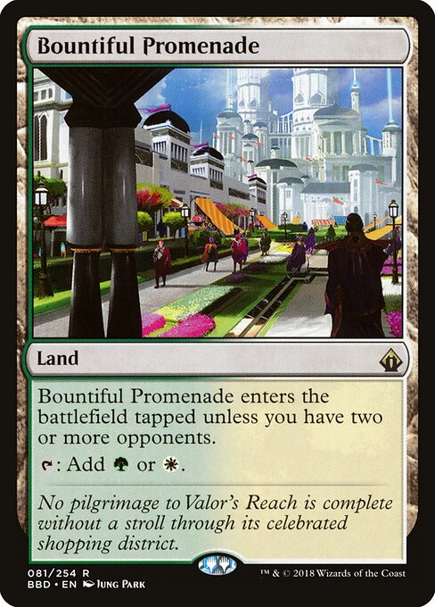 Bountiful Promenade card art