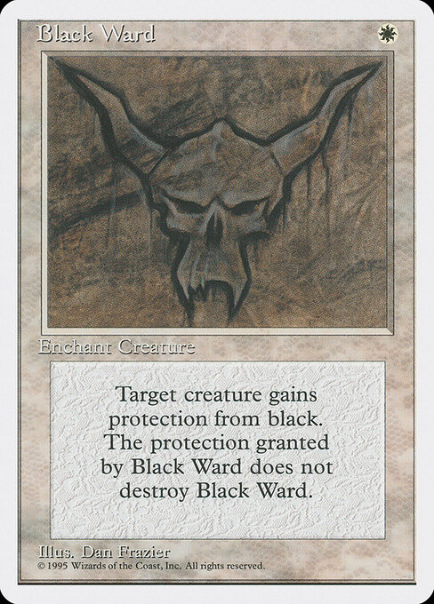 Black Ward card art