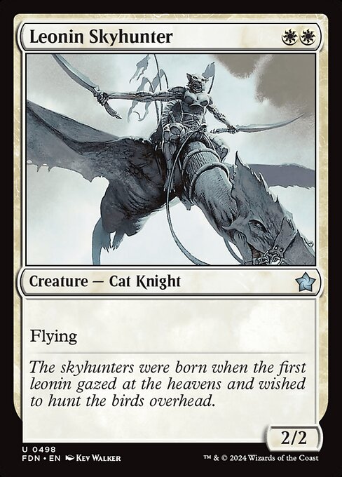 Leonin Skyhunter card art