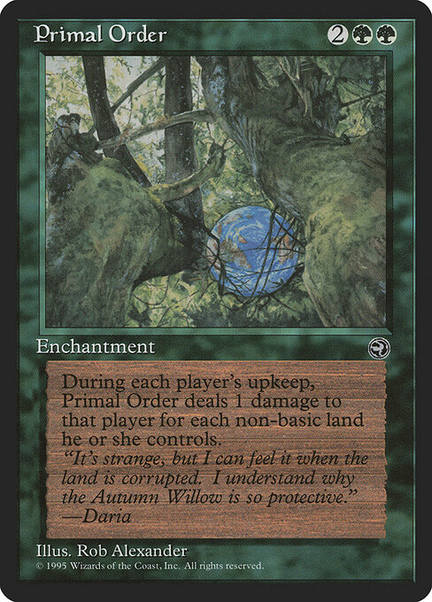 Primal Order card art
