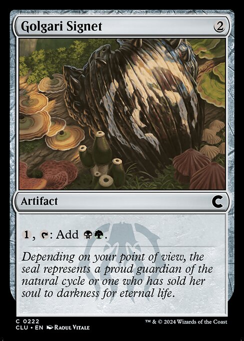Golgari Signet card art