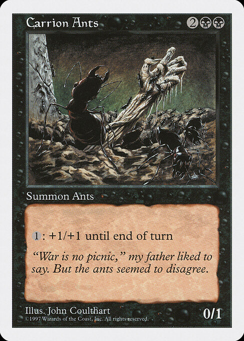 Carrion Ants card art
