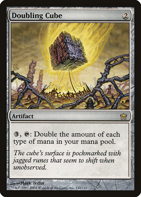 Doubling Cube card art