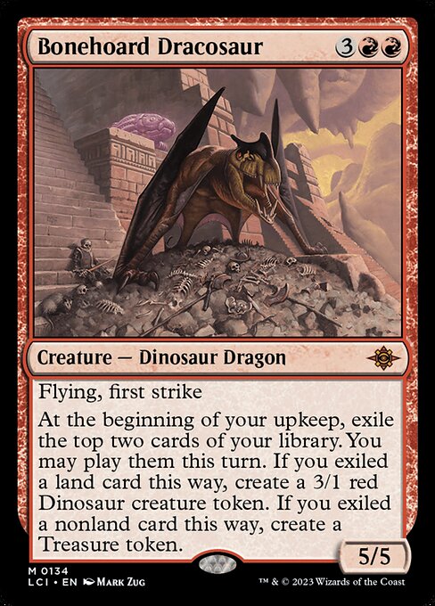Bonehoard Dracosaur card art