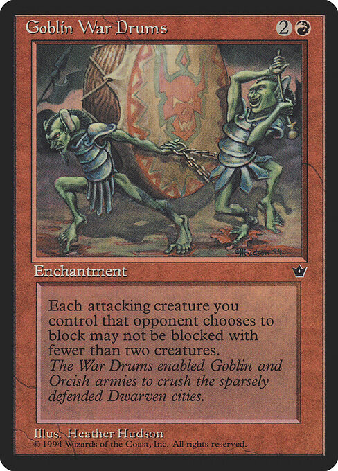 Goblin War Drums (Menges) card art