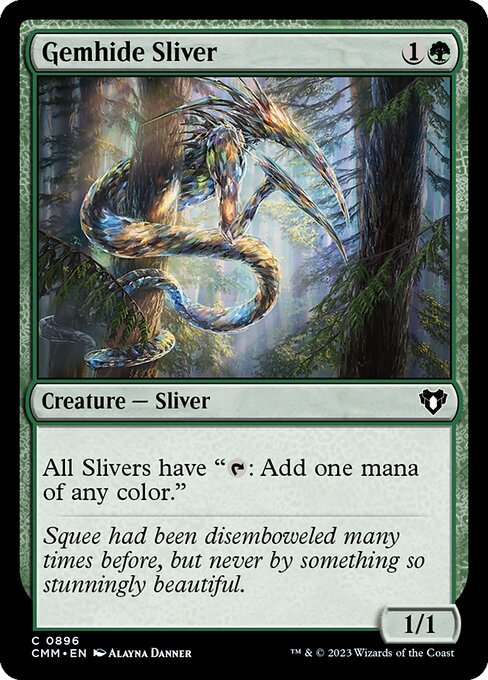 Gemhide Sliver card art