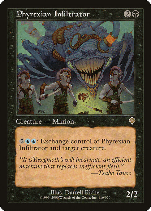 Phyrexian Infiltrator card art