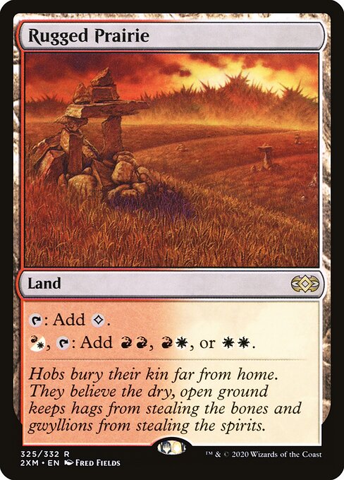 Rugged Prairie card art