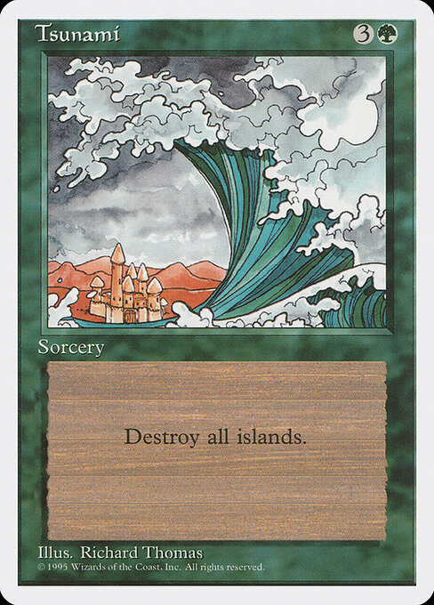 Tsunami card art